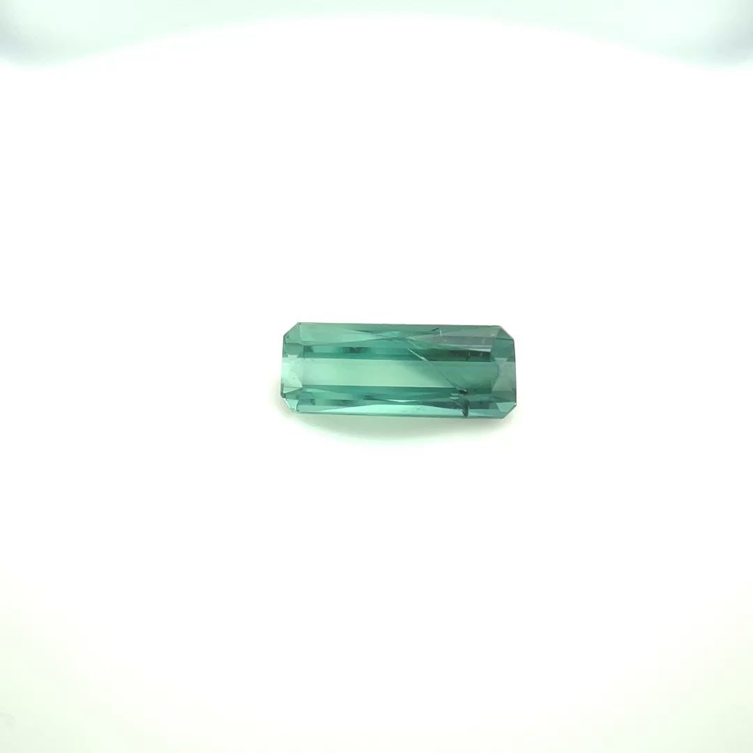 Loose Tourmaline Gemstone - Octagonal 1.49ct Green EC (1 of 1)
