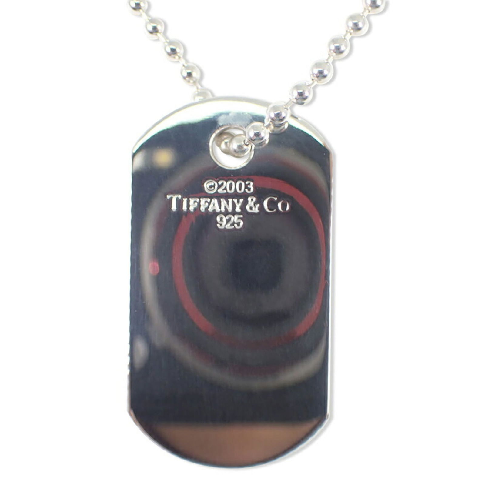 j87-5 TIFFANY 925 Dog Tag Pendant Necklace: j87-5 TIFFANY 925 Dog Tag Pendant Necklace This listing features j87-5 TIFFANY 925 Dog Tag Pendant Necklace. Item specifics are provided below. Item Specifics: Brand: Tiffany Necklace Type: Pendant Ne