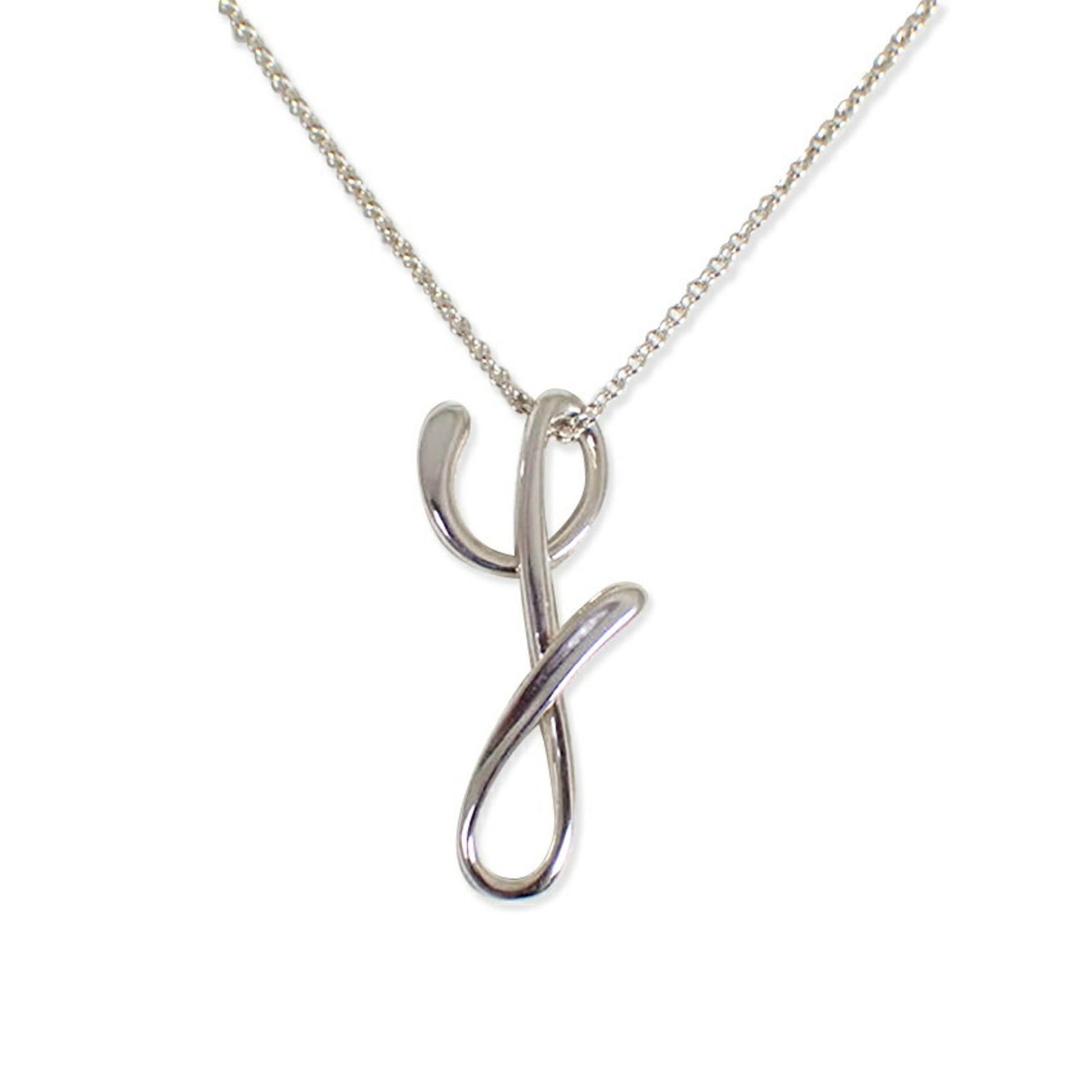 j78-83 TIFFANY 925 Initial Y Pendant Necklace: j78-83 TIFFANY 925 Initial Y Pendant Necklace This listing features j78-83 TIFFANY 925 Initial Y Pendant Necklace. Item specifics are provided below. Item Specifics: Brand: Tiffany Necklace Type: Pend