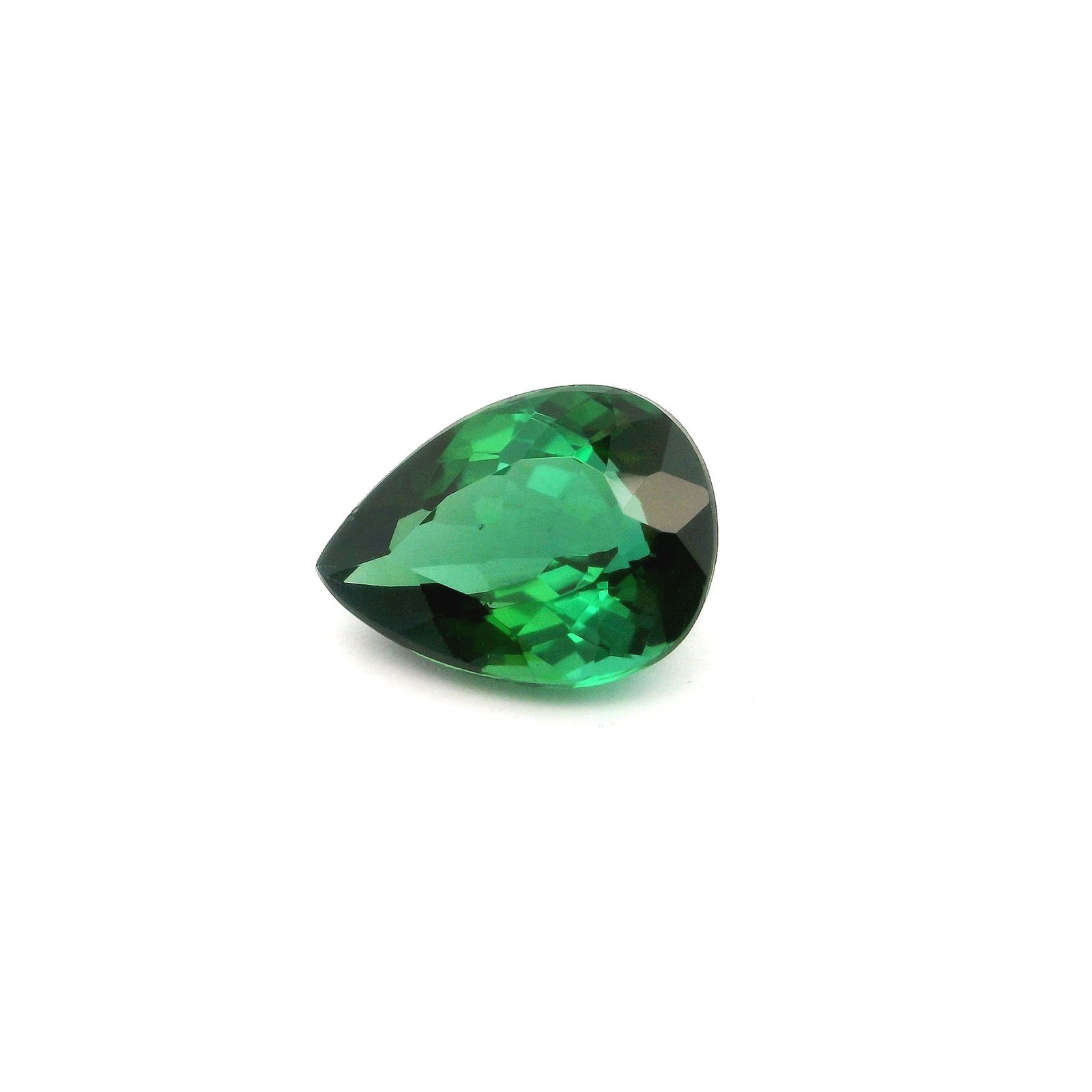 Loose Tourmaline Gemstone - GSI Pear 2.38ct Green EC: Loose Tourmaline Gemstone - GSI Pear 2.38ct Green EC This listing features Loose Tourmaline Gemstone - GSI Pear 2.38ct Green EC. Item specifics are provided below. Item Specifics: Type: Tourmaline Car