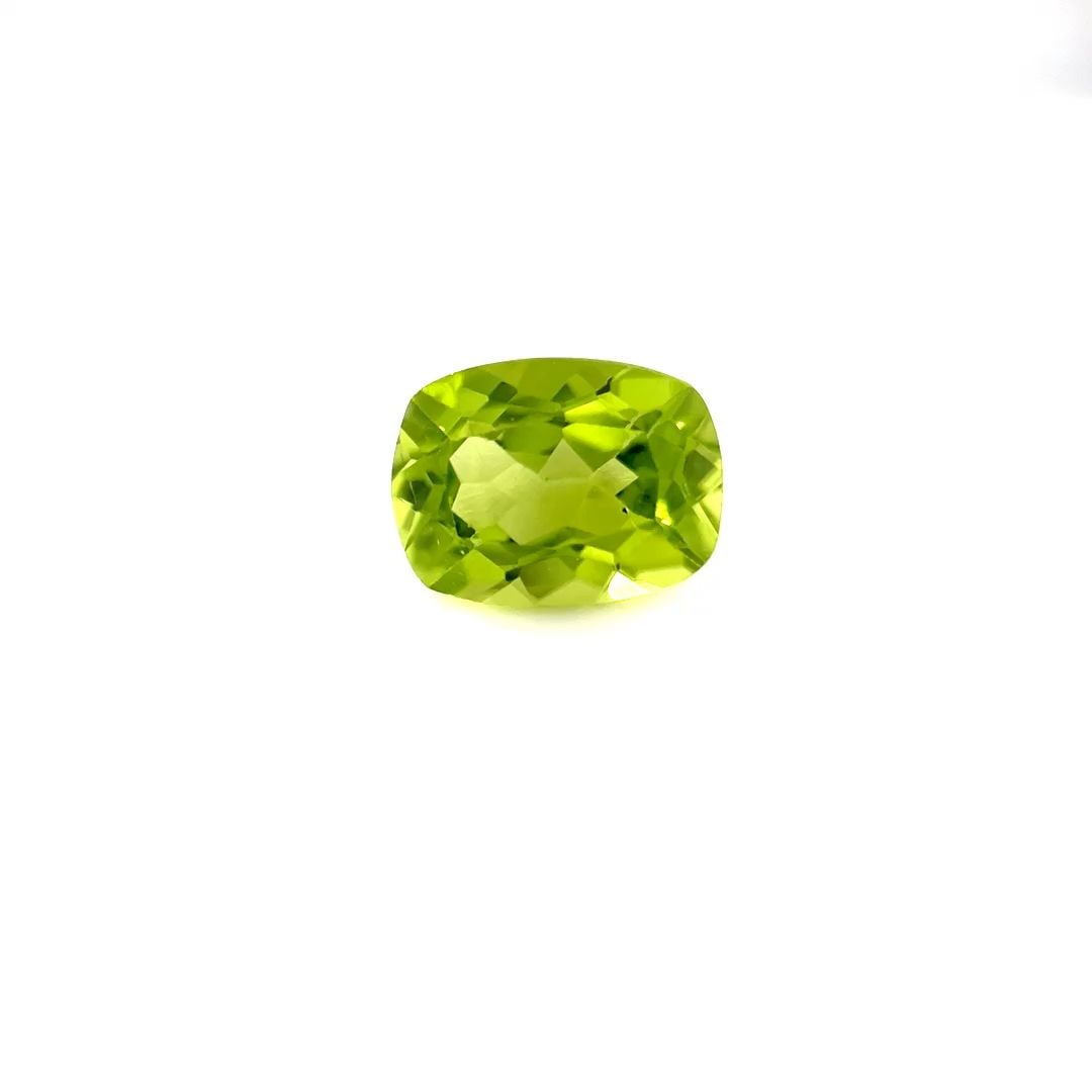 Loose Peridot Gemstone - Radiant 2.13ct Green EC: Loose Peridot Gemstone - Radiant 2.13ct Green EC This listing features Loose Peridot Gemstone - Radiant 2.13ct Green EC. Item specifics are provided below. Item Specifics: Type: Peridot Carat: 2.13