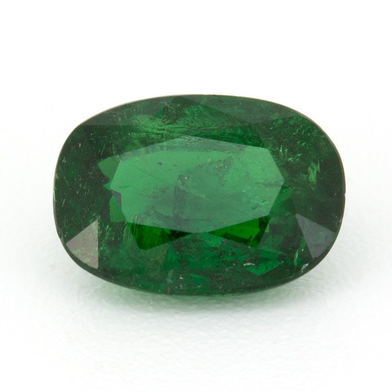 Loose Garnet Gemstone - Oval 1.96ct Green SI: Loose Garnet Gemstone - Oval 1.96ct Green SI This listing features Loose Garnet Gemstone - Oval 1.96ct Green SI. Item specifics are provided below. Item Specifics: Type: Garnet Carat: 1.96 Cut: