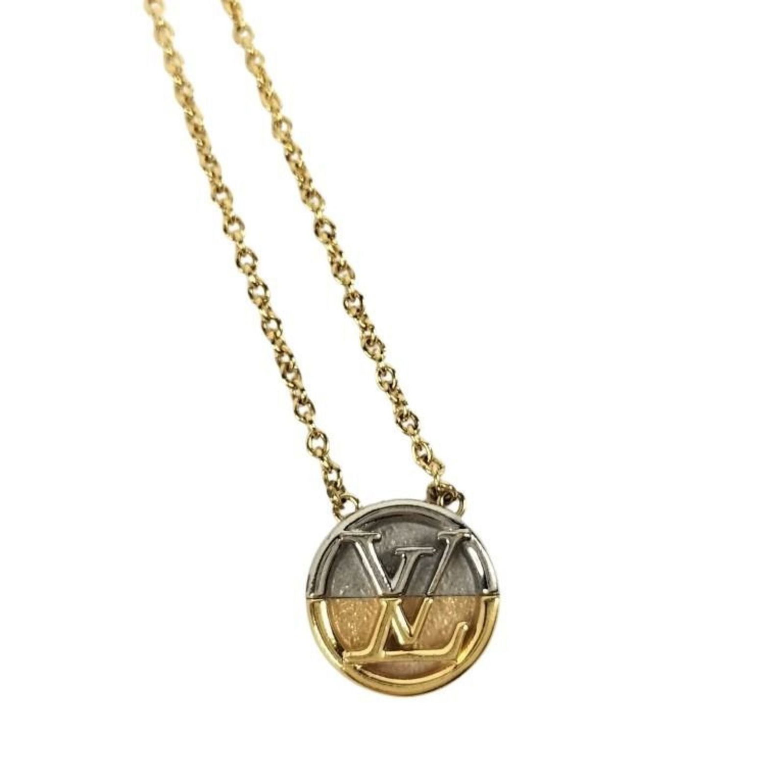 Women's LOUIS VUITTON Collier L TO V Necklace M69643 Gold and Silver Metal Men's: Women's LOUIS VUITTON Collier L TO V Necklace M69643 Gold and Silver Metal Men's This listing features Women's LOUIS VUITTON Collier L TO V Necklace M69643 Gold and Silver Metal Men's. Item specifics