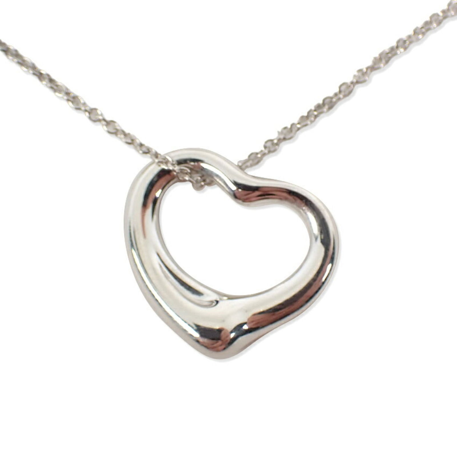 j81-4 TIFFANY 925 Heart Pendant Necklace: j81-4 TIFFANY 925 Heart Pendant Necklace This listing features j81-4 TIFFANY 925 Heart Pendant Necklace. Item specifics are provided below. Item Specifics: Brand: Tiffany Necklace Type: Pendant Neckla