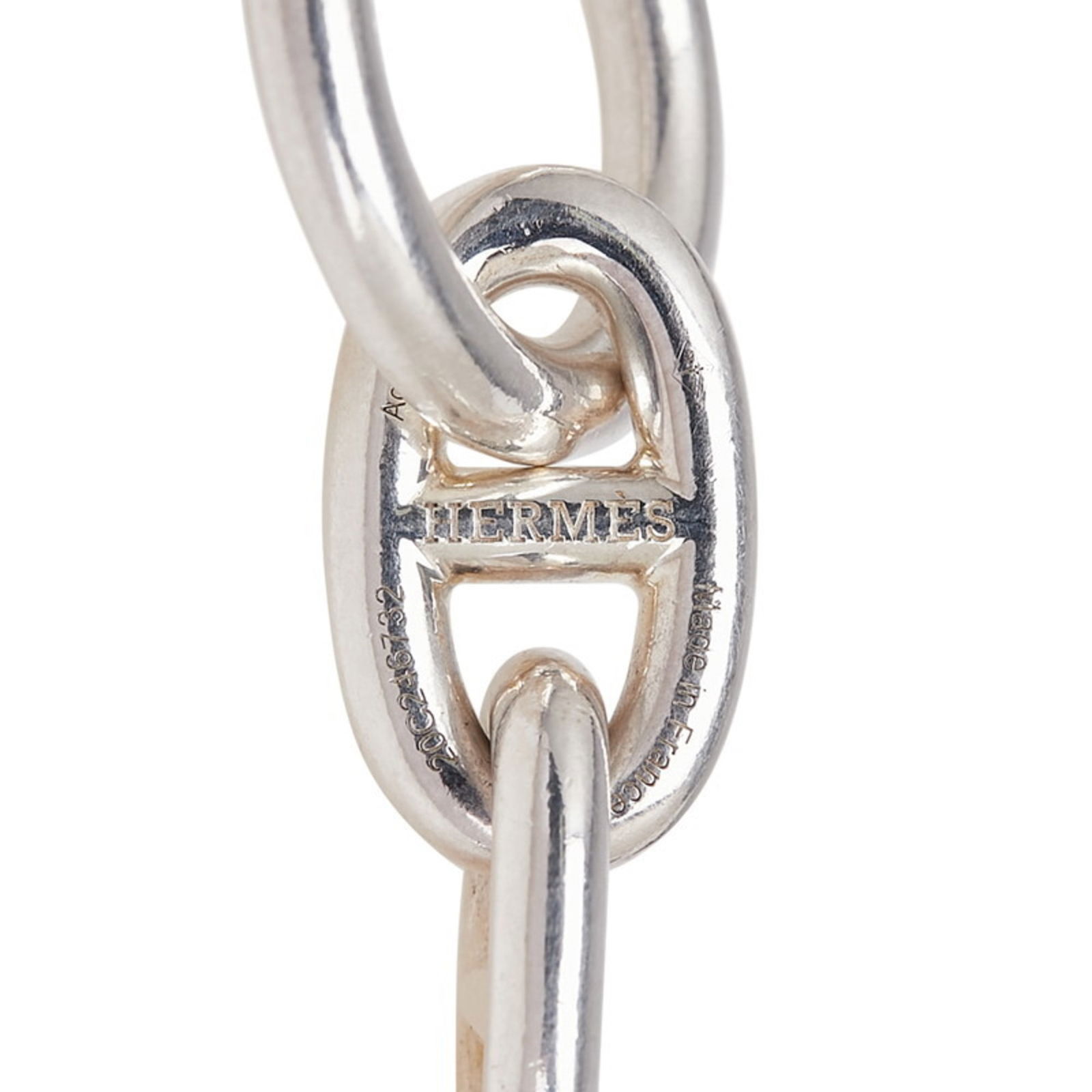 925 Hermes Charm Bracelet Silver - 4