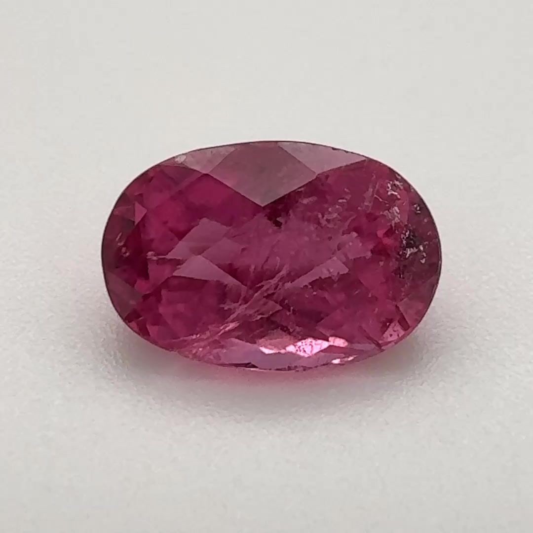Loose Tourmaline Gemstone - Oval 1.81ct Pink MI: Loose Tourmaline Gemstone - Oval 1.81ct Pink MI This listing features Loose Tourmaline Gemstone - Oval 1.81ct Pink MI. Item specifics are provided below. Item Specifics: Type: Tourmaline Carat: 1.81