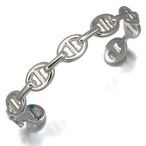 925 Hermes Bracelet Chaine D'Ancre Enchaine Mm Lg Engraved Bangle Silver: 925 Hermes Bracelet Chaine D'Ancre Enchaine Mm Lg Engraved Bangle Silver This listing features 925 Hermes Bracelet Chaine D'Ancre Enchaine Mm Lg Engraved Bangle Silver. Item specifics are provided bel