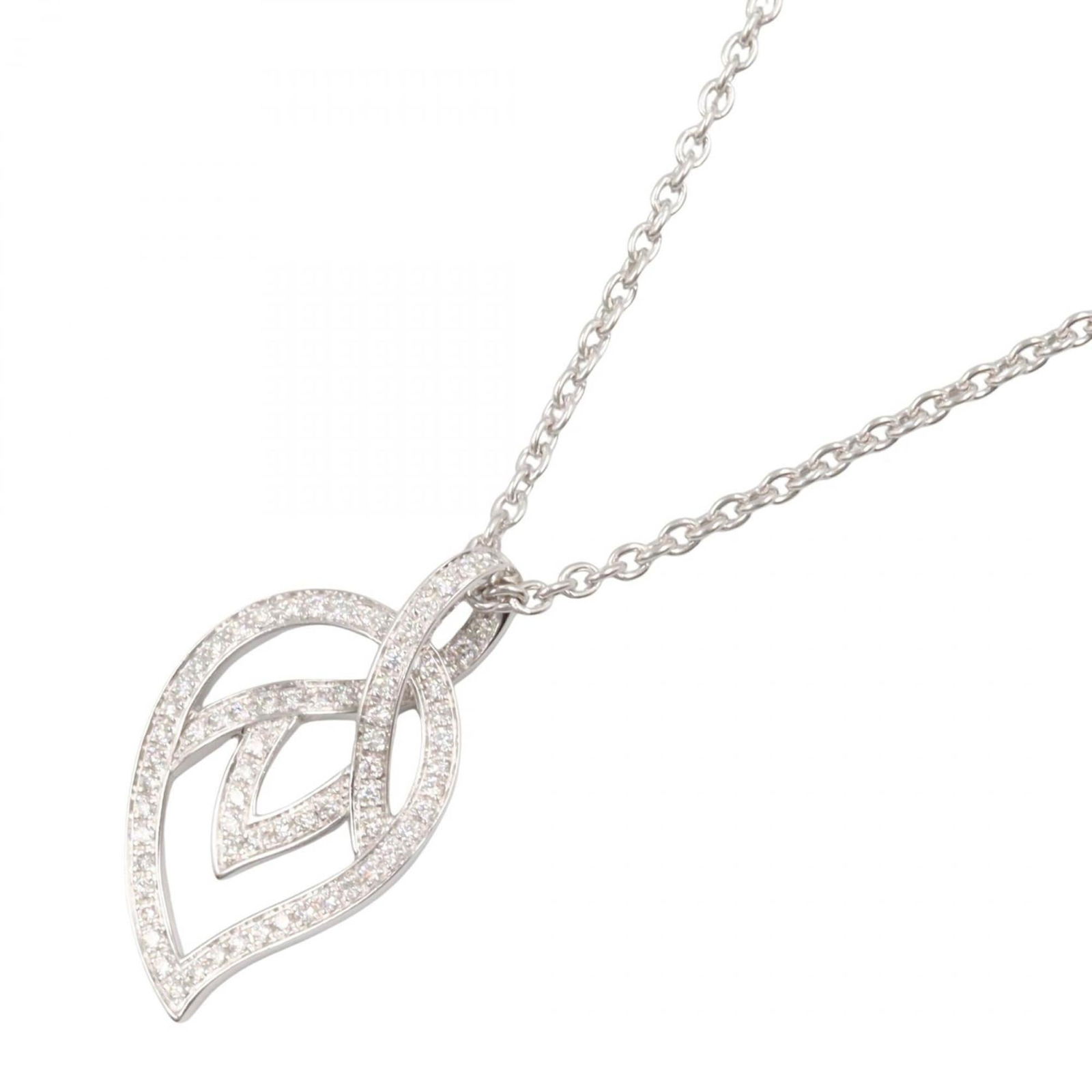 Clear - Piaget Magic Secret Leaf Necklace - Diamond 18K White Gold - Diamond - Women's - Silver: Clear - Piaget Magic Secret Leaf Necklace - Diamond 18K White Gold - Diamond - Women's - Silver This listing features Clear - Piaget Magic Secret Leaf Necklace - Diamond 18K White Gold - Diamond -