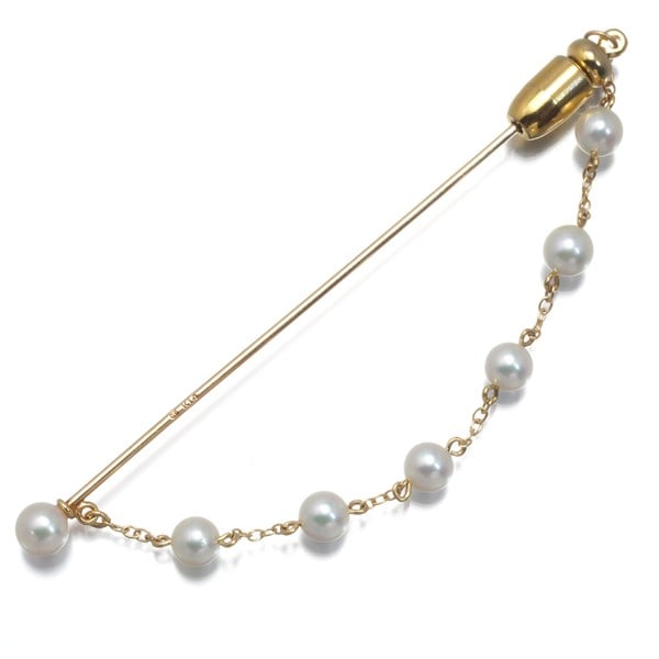 Gold Mikimoto Brooch Akoya Pearl 4.5-4.8Mm Lapel Pin 14K 585 Yellow: Gold Mikimoto Brooch Akoya Pearl 4.5-4.8Mm Lapel Pin 14K 585 Yellow This listing features Gold Mikimoto Brooch Akoya Pearl 4.5-4.8Mm Lapel Pin 14K 585 Yellow. Item specifics are provided below. Item S