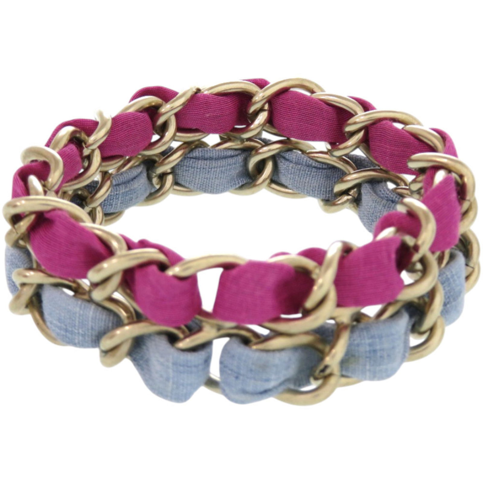 Metal Chanel Charm Bracelet - 2