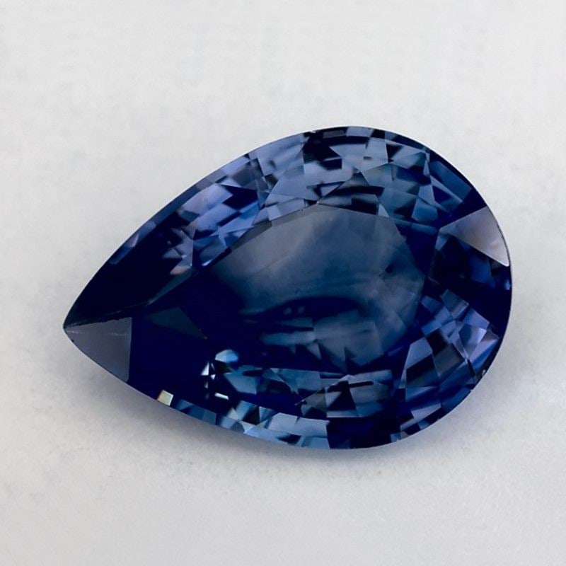 Loose Sapphire Gemstone - Pear 2.36ct Blue EC: Loose Sapphire Gemstone - Pear 2.36ct Blue EC This listing features Loose Sapphire Gemstone - Pear 2.36ct Blue EC. Item specifics are provided below. Item Specifics: Type: Sapphire Carat: 2.36 Cut: