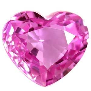 Loose Sapphire Gemstone - Heart 1.24ct Pink EC: Loose Sapphire Gemstone - Heart 1.24ct Pink EC This listing features Loose Sapphire Gemstone - Heart 1.24ct Pink EC. Item specifics are provided below. Item Specifics: Type: Sapphire Carat: 1.24 Cut: