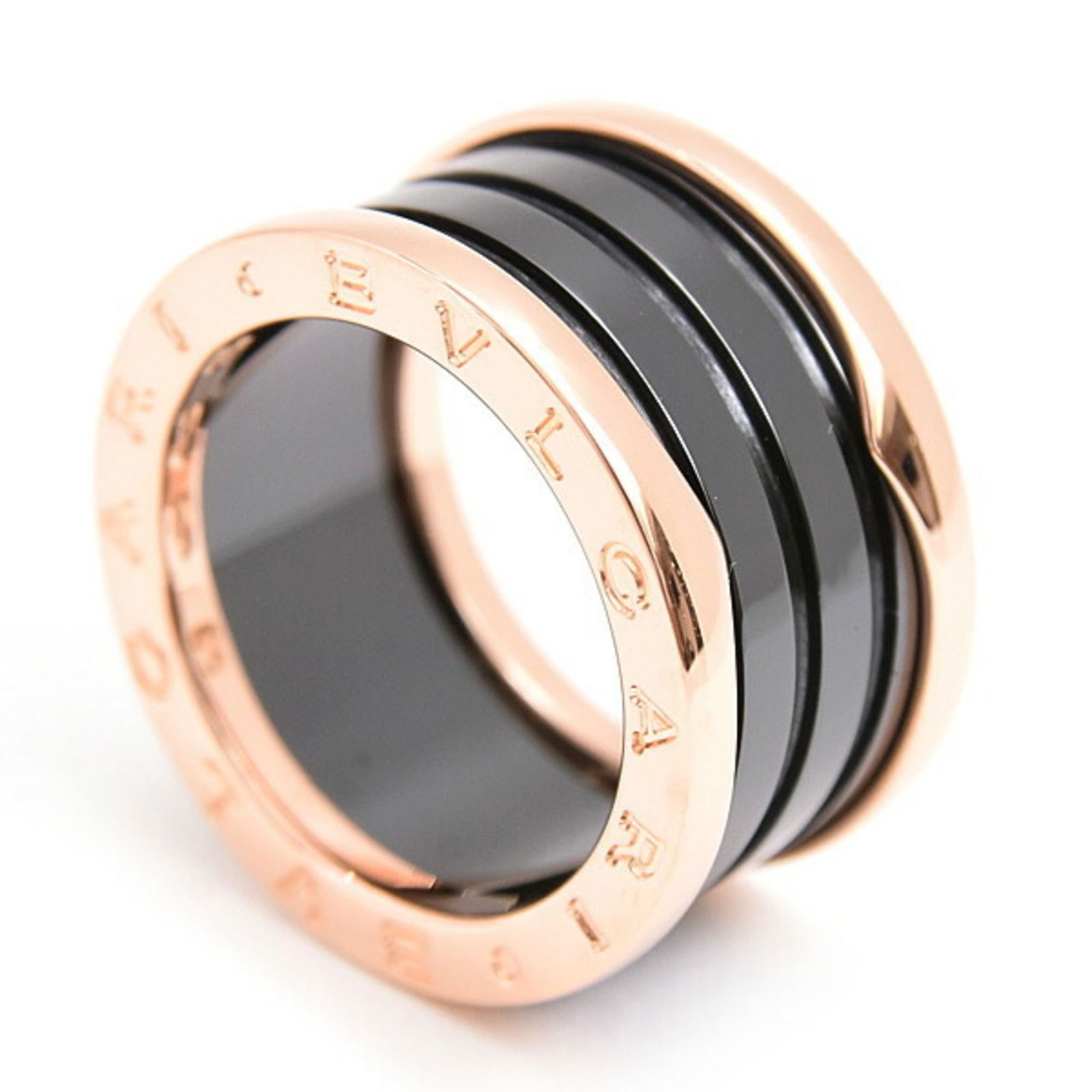 (18K) Bvlgari Band Ring Pink Gold: (18K) Bvlgari Band Ring Pink Gold This listing features (18K) Bvlgari Band Ring Pink Gold. Item specifics are provided below. Item Specifics: Brand: Bvlgari Type: Band Ring Gender: Women Material: Pin