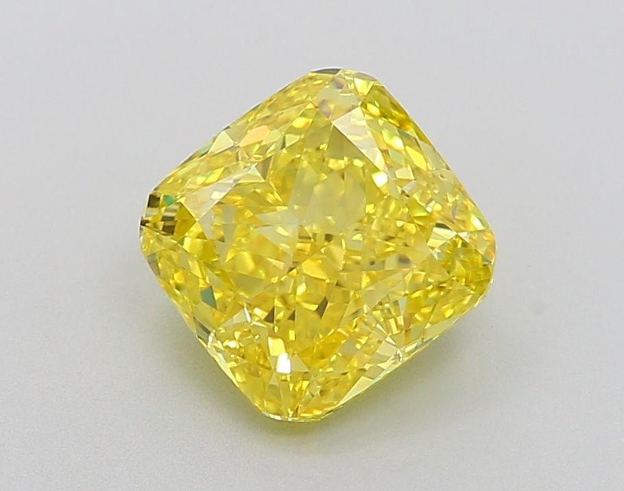 Loose Lab Diamond - IGI Cushion Brilliant 2.49ct Fancy Vivid Yellow VVS2: Loose Lab Diamond - IGI Cushion Brilliant 2.49ct Fancy Vivid Yellow VVS2 This listing features Loose Lab Diamond - IGI Cushion Brilliant 2.49ct Fancy Vivid Yellow VVS2. Item specifics are provided bel
