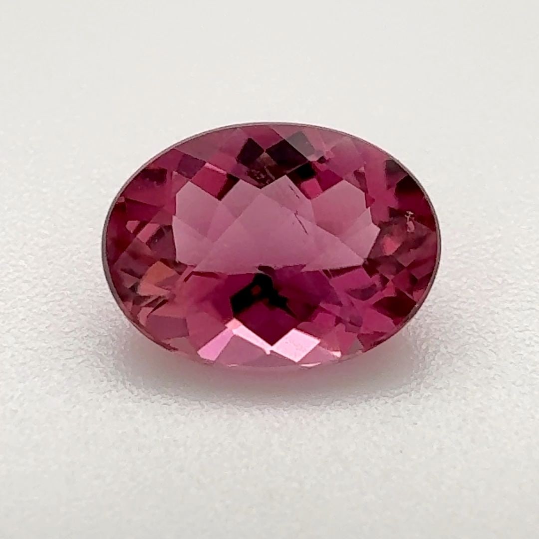 Loose Tourmaline Gemstone - Oval 1.13ct Pink EC (1 of 1)