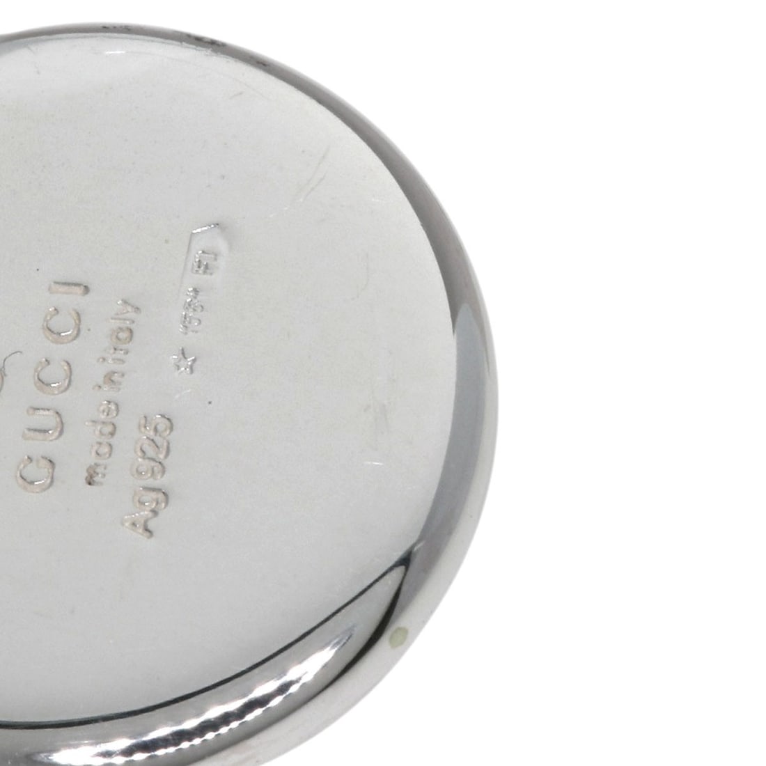 Silver GUCCI Circle Logo Hook earring - 6