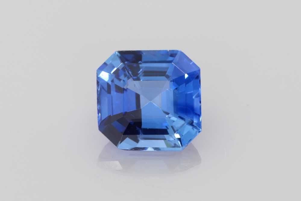 Loose Sapphire Gemstone - Asscher 1.11ct Blue EC (1 of 1)
