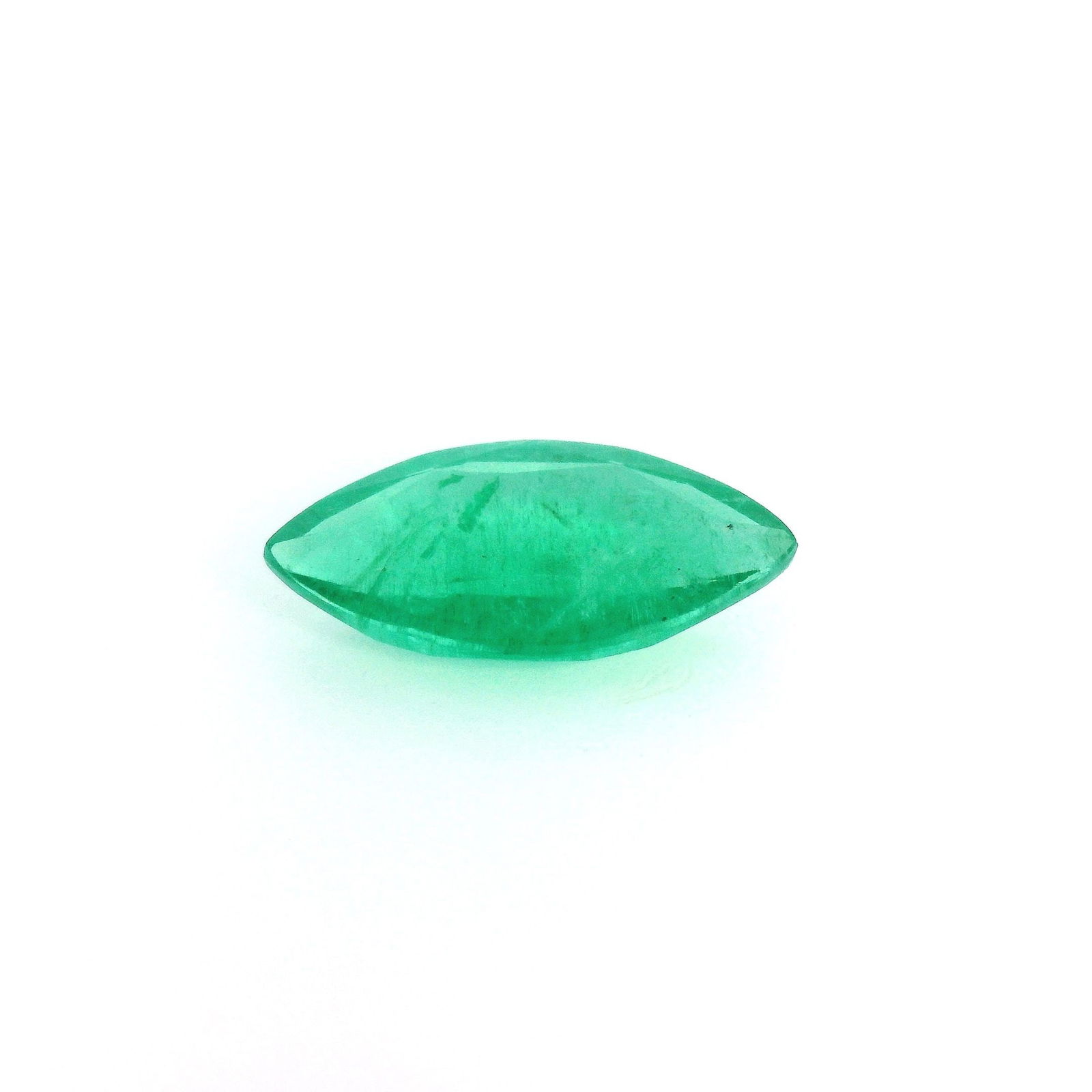 Loose Emerald Gemstone - GSI Marquise 1.44ct Green MI (1 of 1)