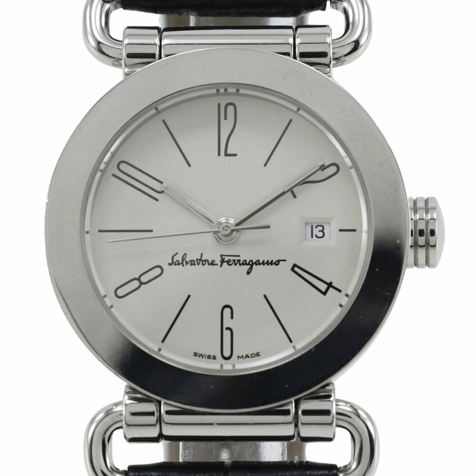 Wristwatch Salvatore Ferragamo: Wristwatch Salvatore Ferragamo This listing features Wristwatch Salvatore Ferragamo. Item specifics are provided below. Item Specifics: Brand: Salvatore Ferragamo Type: Wristwatch Gender: Women Displa