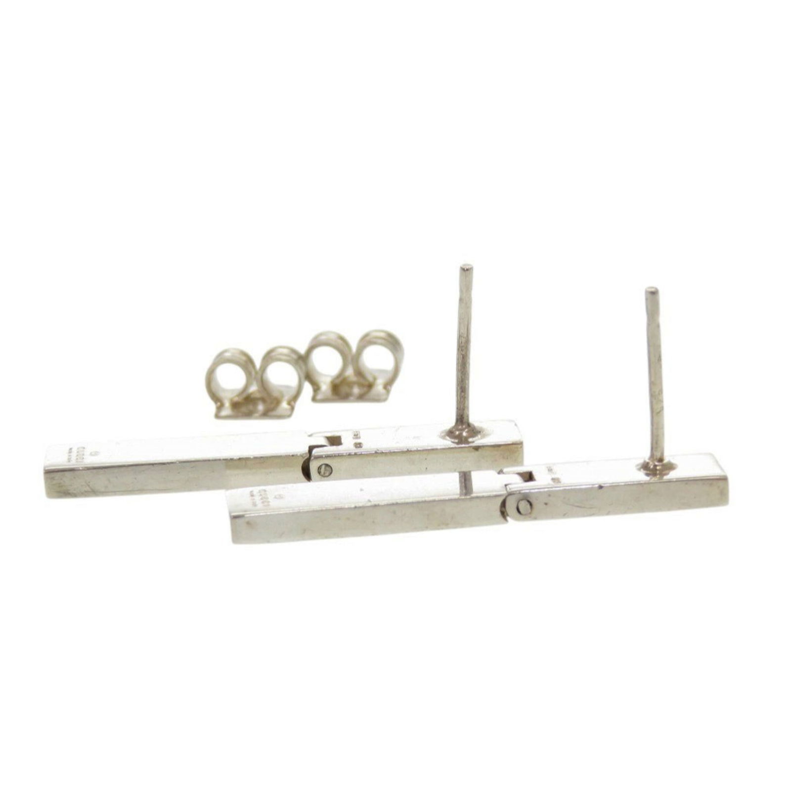 925 Gucci Stud Earrings Silver - 3