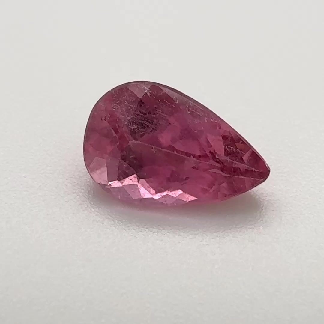 Loose Tourmaline Gemstone - Pear 1.54ct Pink MI: Loose Tourmaline Gemstone - Pear 1.54ct Pink MI This listing features Loose Tourmaline Gemstone - Pear 1.54ct Pink MI. Item specifics are provided below. Item Specifics: Type: Tourmaline Carat: 1.54 C