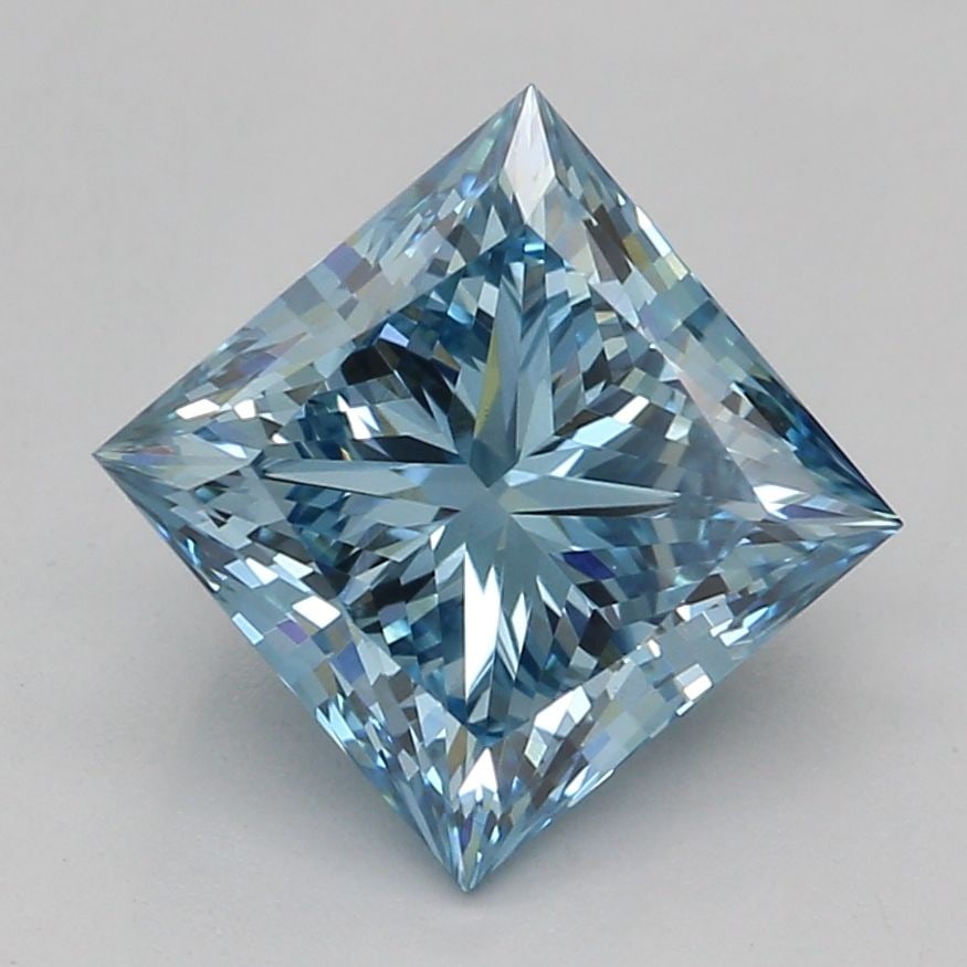 Loose Lab Diamond - IGI Princess 1.31ct Fancy Vivid Blue VS2: Loose Lab Diamond - IGI Princess 1.31ct Fancy Vivid Blue VS2 This listing features Loose Lab Diamond - IGI Princess 1.31ct Fancy Vivid Blue VS2. Item specifics are provided below. Item Specifics: