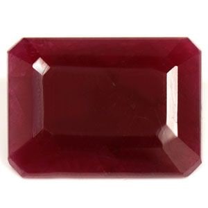 Loose Ruby Gemstone - GIA Emerald 4.62ct Red SI (1 of 1)