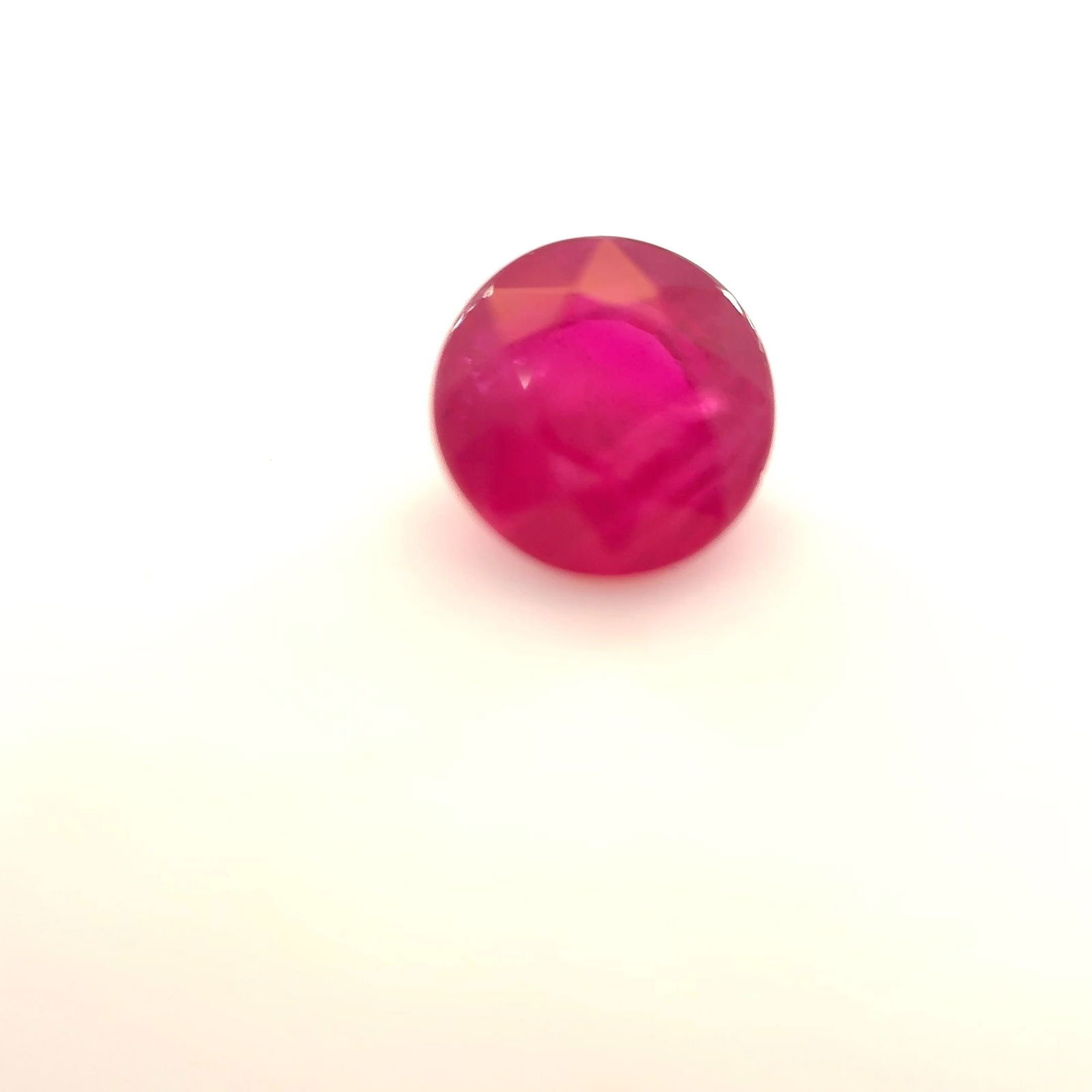 Loose Ruby Gemstone - Round 1.46ct Red SI (1 of 1)