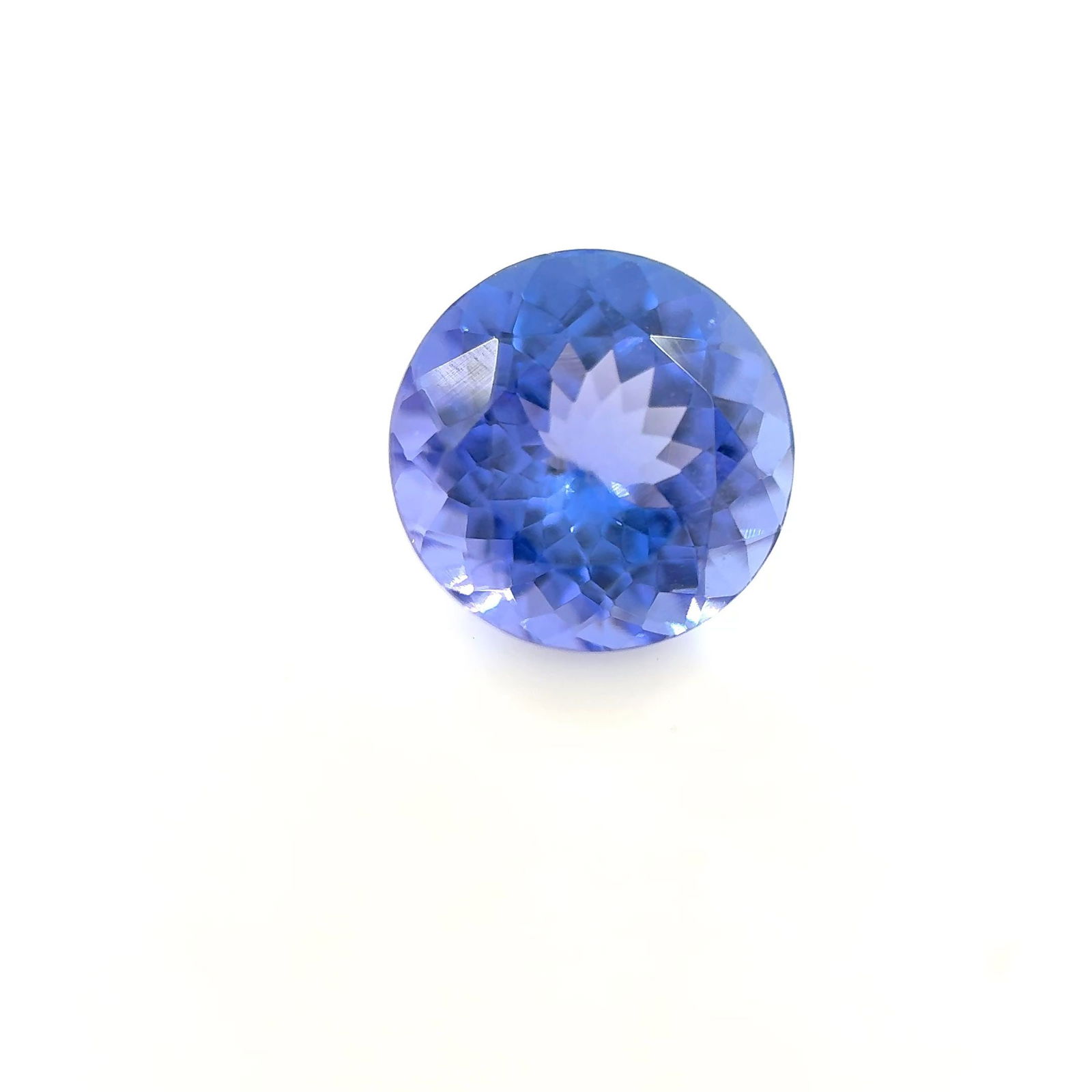 Loose Tanzanite Gemstone - Round 2.15ct Blue EC (1 of 1)