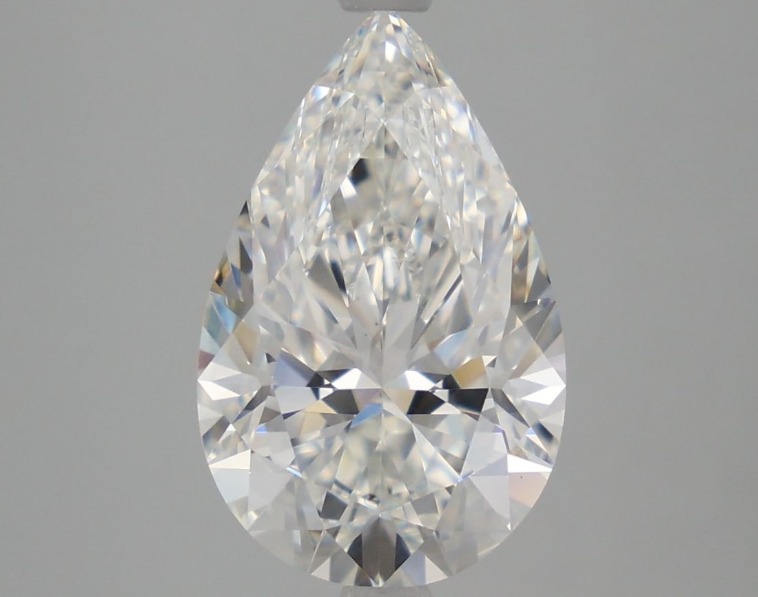 Loose Lab Diamond - IGI Pear 4.09ct F VS1 (1 of 1)
