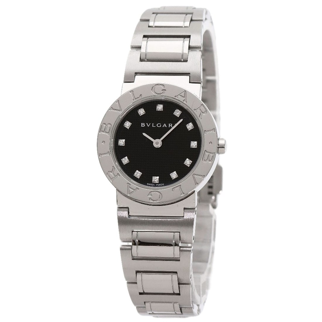 Stainless BVLGARI 12P Diamond Watches BB26BSS/ 12N: Stainless BVLGARI 12P Diamond Watches BB26BSS/ 12N This listing features Stainless BVLGARI 12P Diamond Watches BB26BSS/ 12N. Item specifics are provided below. Item Specifics: Brand: BVLGARI Style: Wa
