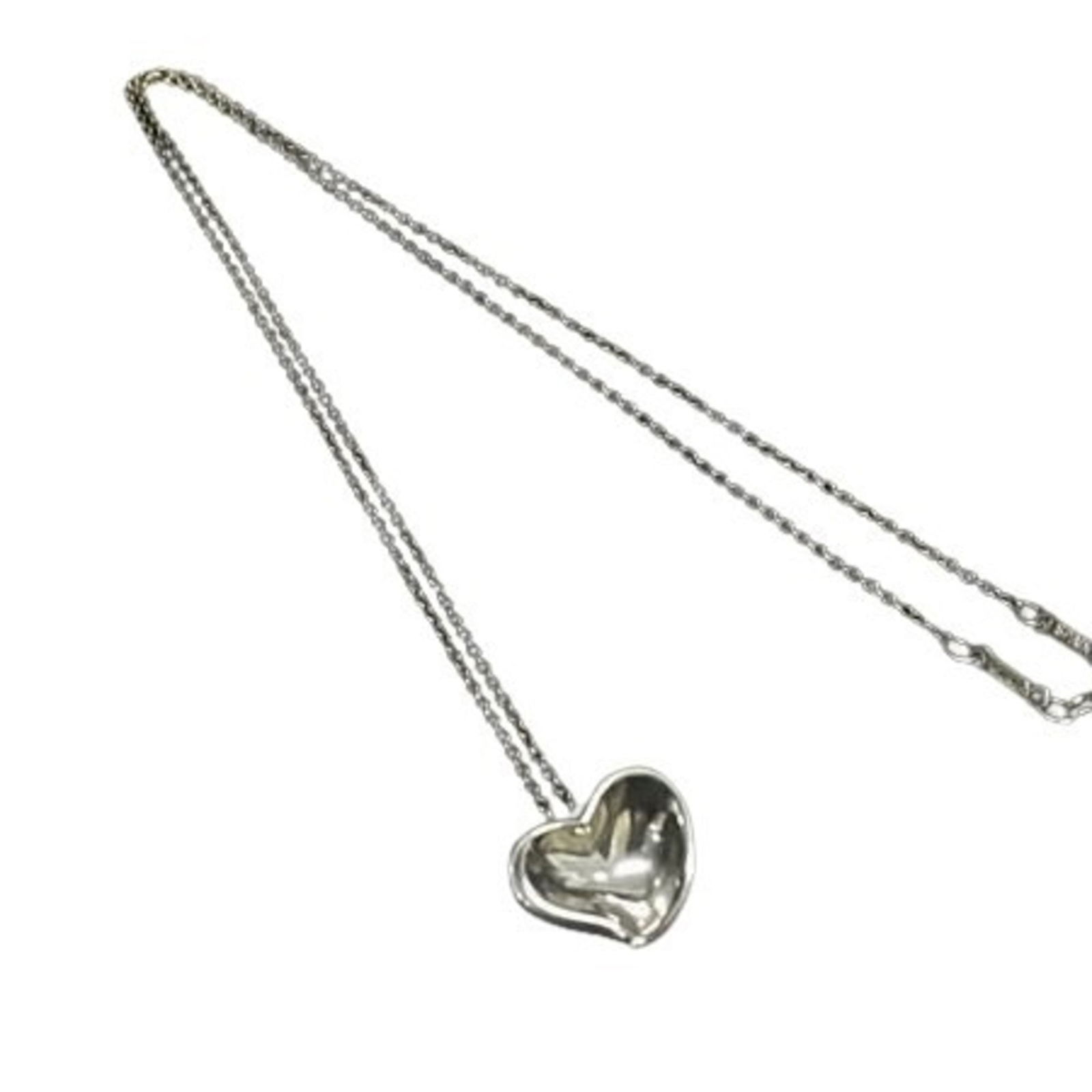 Silver SV925 for Women - TIFFANY & Co. Elsa Peretti Carved Heart Necklace: Silver SV925 for Women - TIFFANY & Co. Elsa Peretti Carved Heart Necklace This listing features Silver SV925 for Women - TIFFANY & Co. Elsa Peretti Carved Heart Necklace. Item specifics are provided b