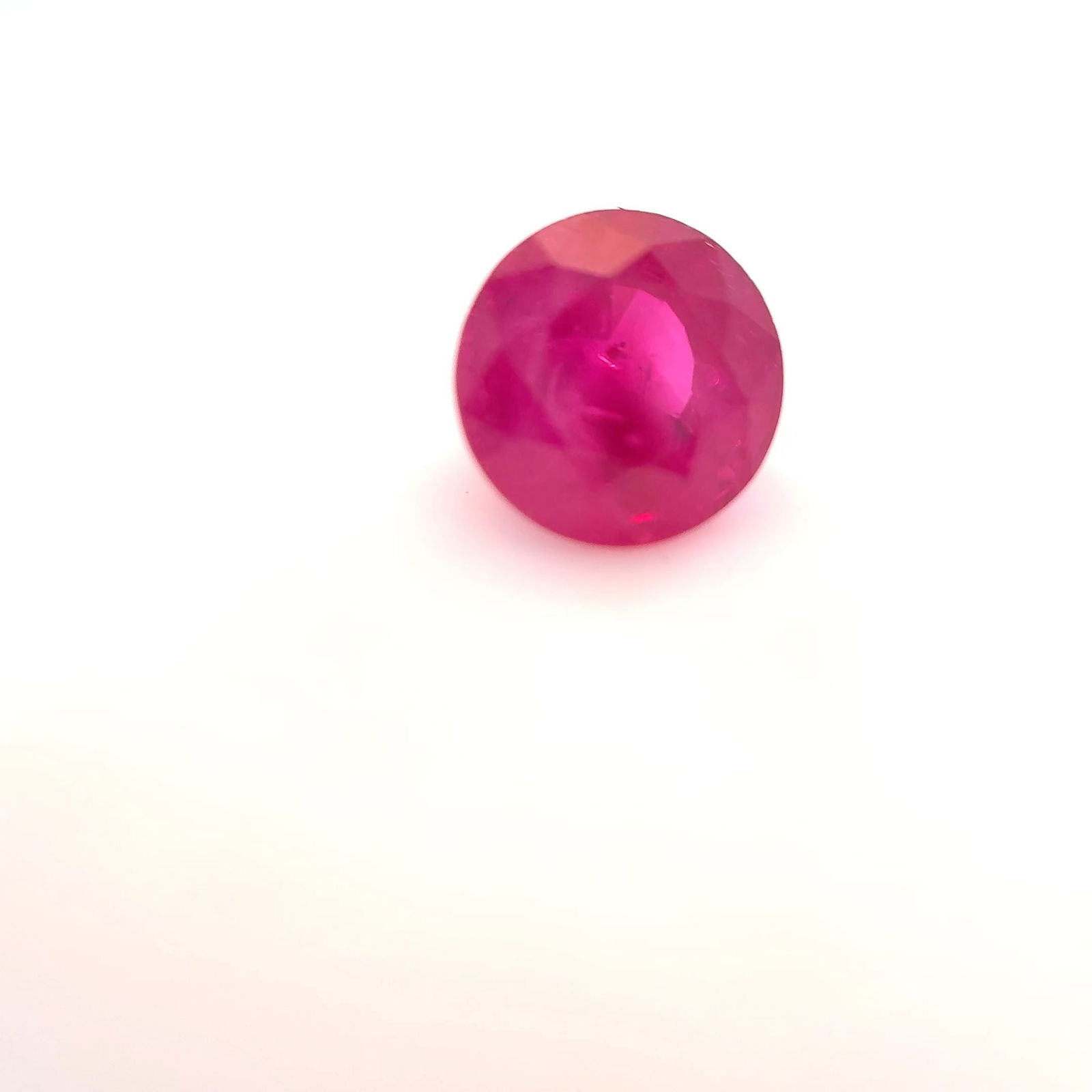 Loose Ruby Gemstone - Round 1.38ct Red SI (1 of 1)