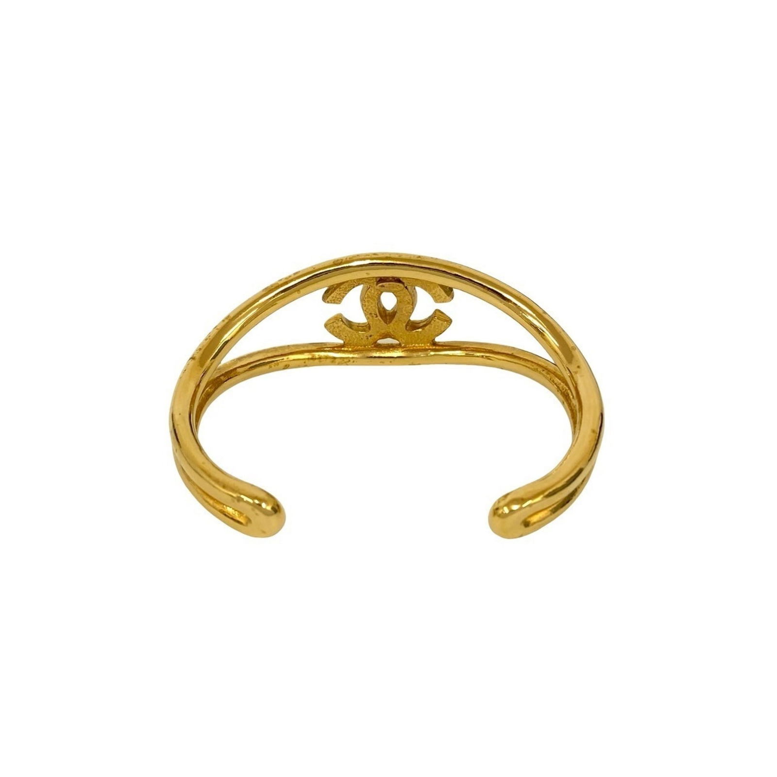 Plating Chanel Bangle Gold - 7