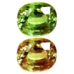 Loose Alexandrite Gemstone - GIA Cushion 1.51ct Green SI (1 of 1)