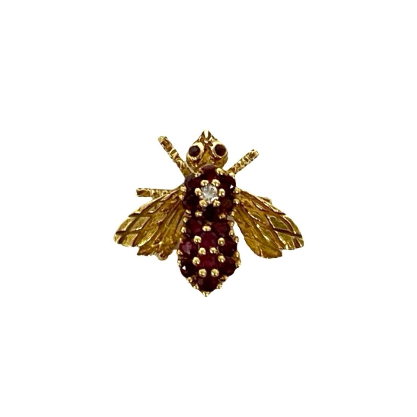 (18K) Tiffany Brooch Yellow Gold (1 of 6)