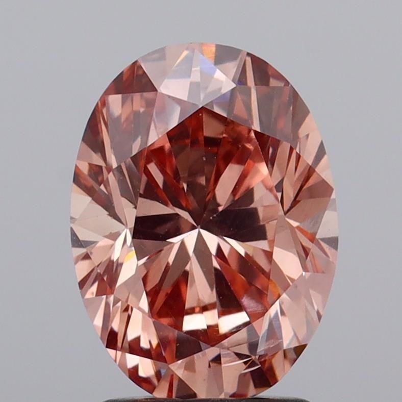 Loose Lab Diamond - IGI Oval 2.36ct Fancy Brown SI1 (1 of 1)