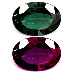 Loose Alexandrite Gemstone - GIA Oval 1.13ct Green EC (1 of 1)