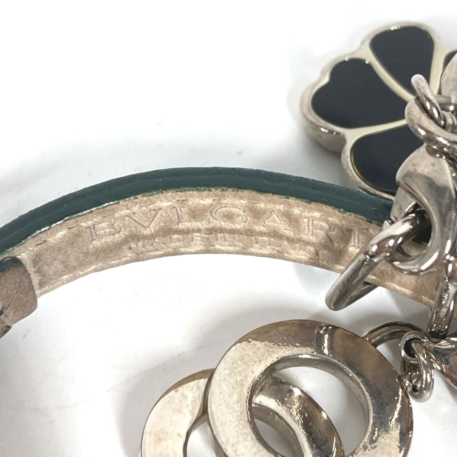 Leather Bvlgari Bangle - 7