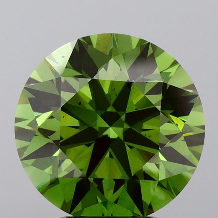 Ideal Loose Lab Diamond - IGI Round 3.2ct Fancy Vivid Green SI1: Ideal Loose Lab Diamond - IGI Round 3.2ct Fancy Vivid Green SI1 This listing features Ideal Loose Lab Diamond - IGI Round 3.2ct Fancy Vivid Green SI1. Item specifics are provided below. Item