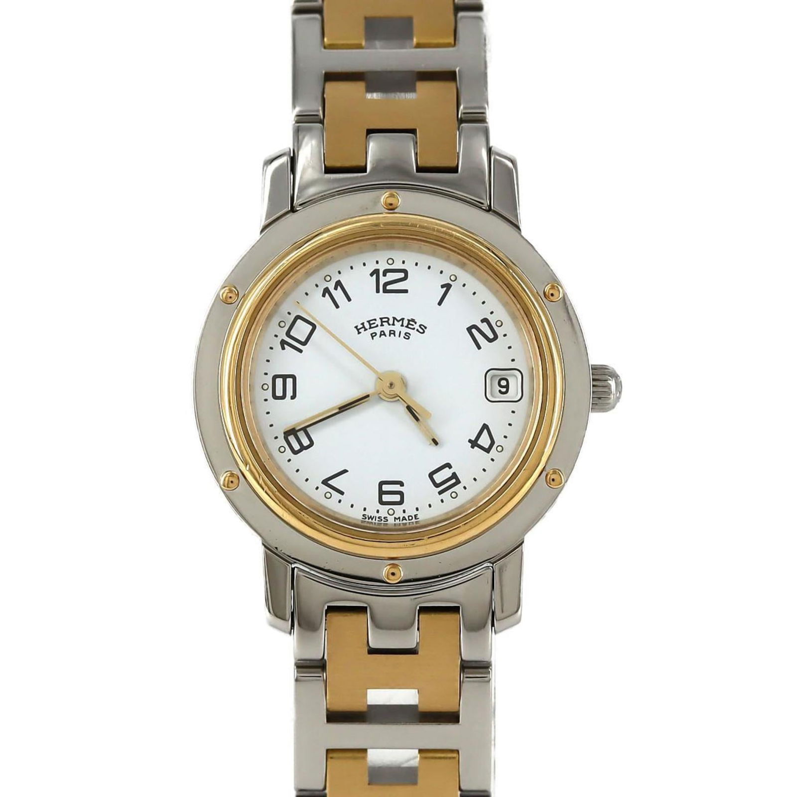 Wristwatch Hermes: Wristwatch Hermes This listing features Wristwatch Hermes. Item specifics are provided below. Item Specifics: Brand: Hermes Type: Wristwatch Gender: Women Material (Case): Stainless Steel Material (Ba