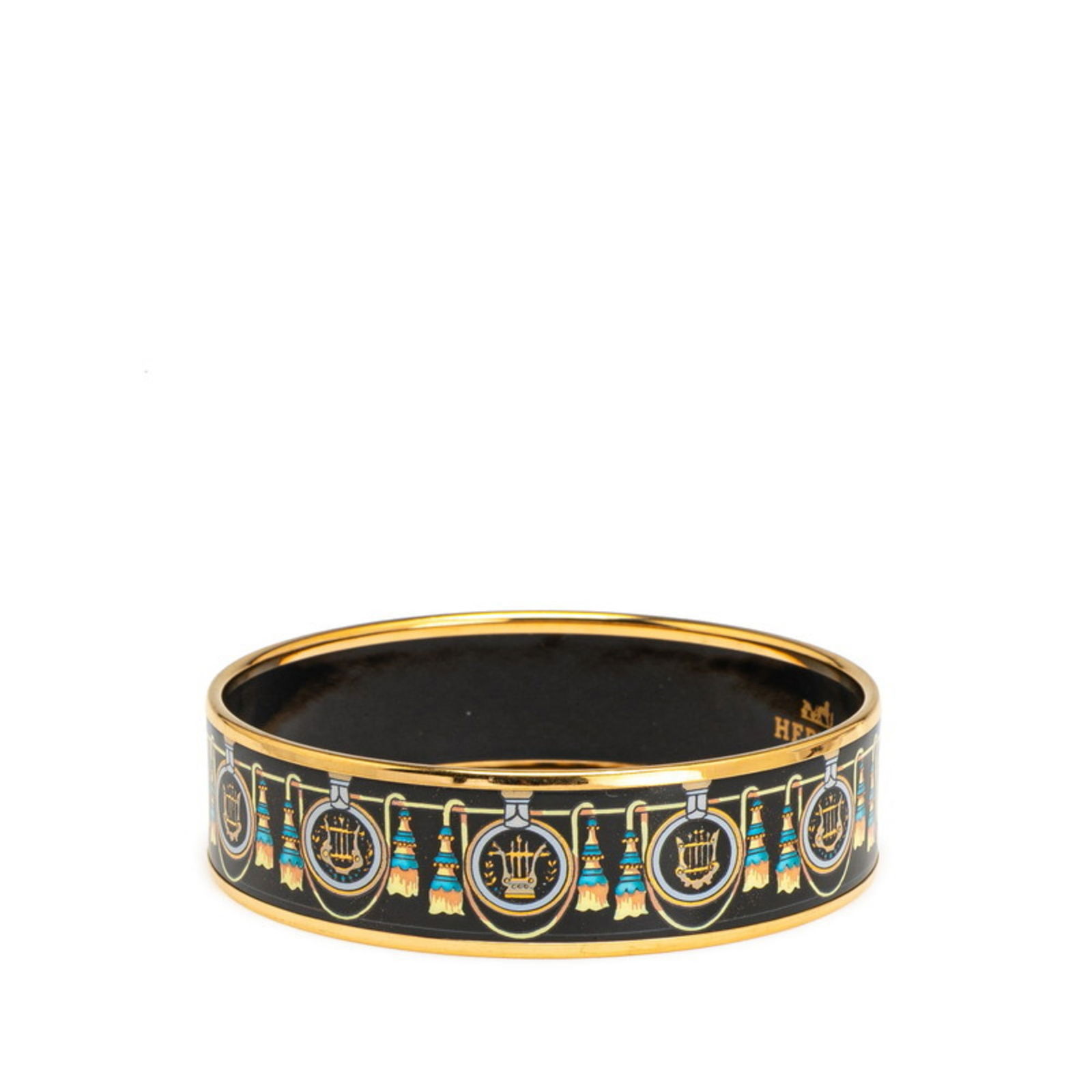 Enamel Hermes Bangle Cloisonn/ - 2