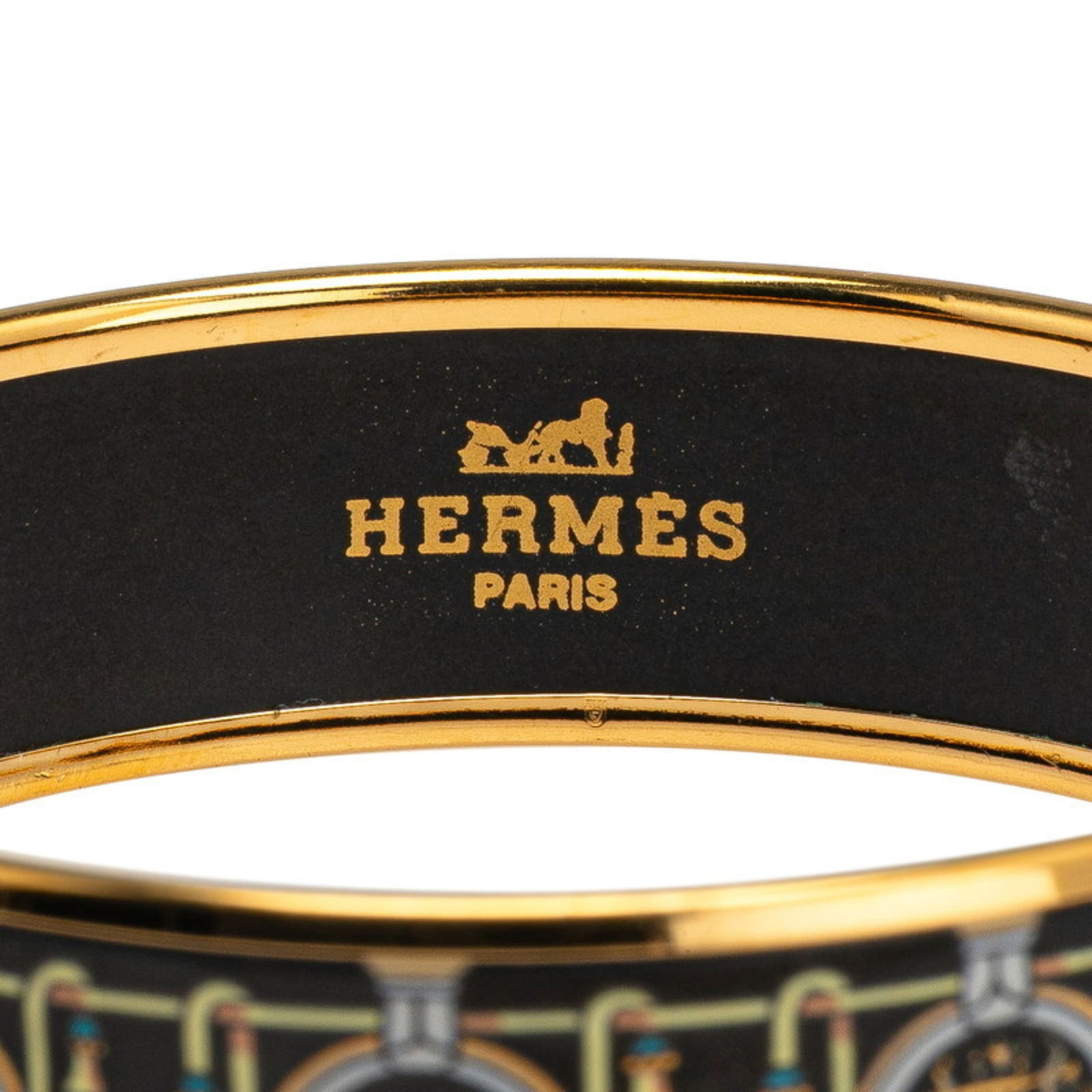 Enamel Hermes Bangle Cloisonn/ - 4