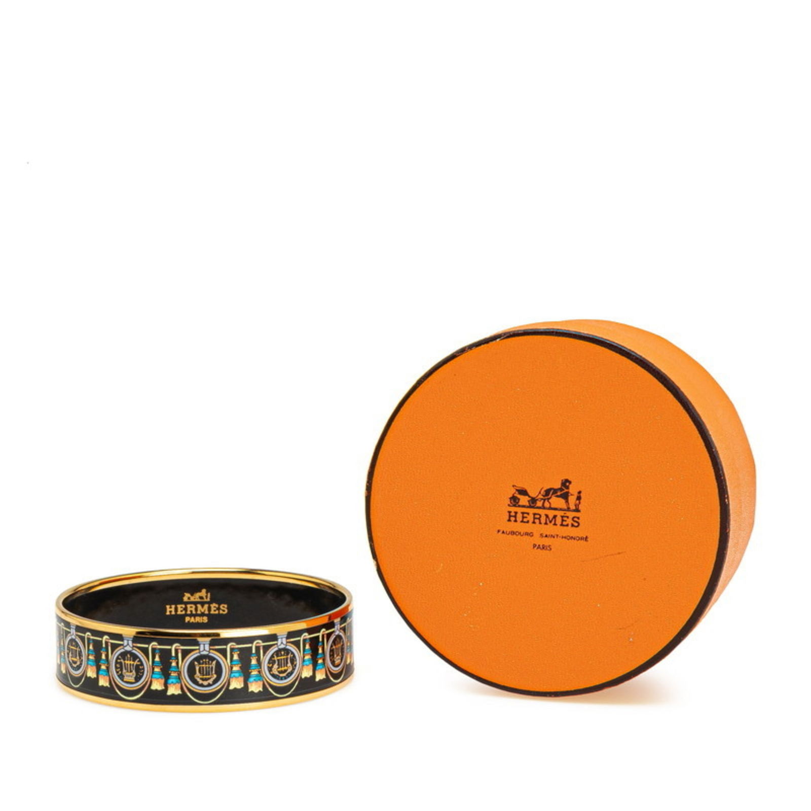 Enamel Hermes Bangle Cloisonn/ - 6