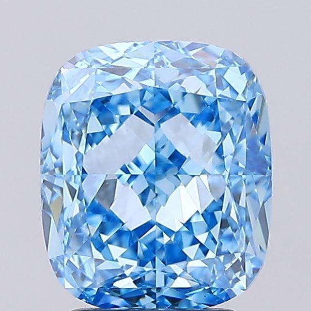 Loose Lab Diamond - IGI Cushion Modified 3.51ct Fancy Vivid Blue VVS2: Loose Lab Diamond - IGI Cushion Modified 3.51ct Fancy Vivid Blue VVS2 This listing features Loose Lab Diamond - IGI Cushion Modified 3.51ct Fancy Vivid Blue VVS2. Item specifics are provided below. It