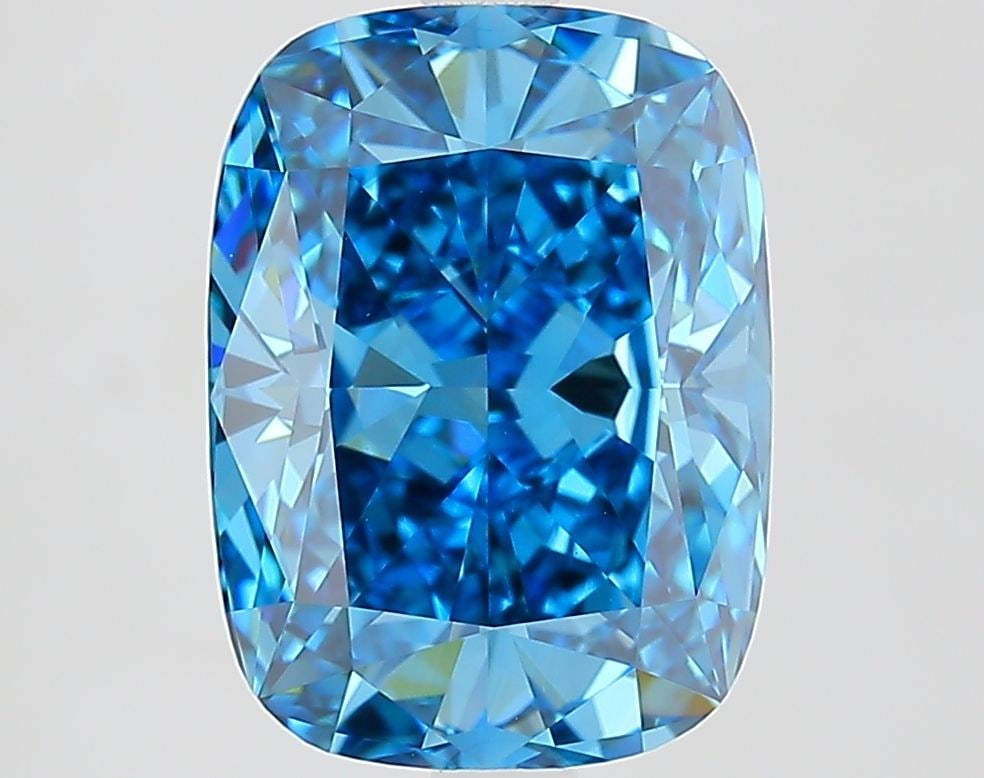 Loose Lab Diamond - IGI Cushion Modified 4.09ct Fancy Vivid Blue VVS2: Loose Lab Diamond - IGI Cushion Modified 4.09ct Fancy Vivid Blue VVS2 This listing features Loose Lab Diamond - IGI Cushion Modified 4.09ct Fancy Vivid Blue VVS2. Item specifics are provided below. 