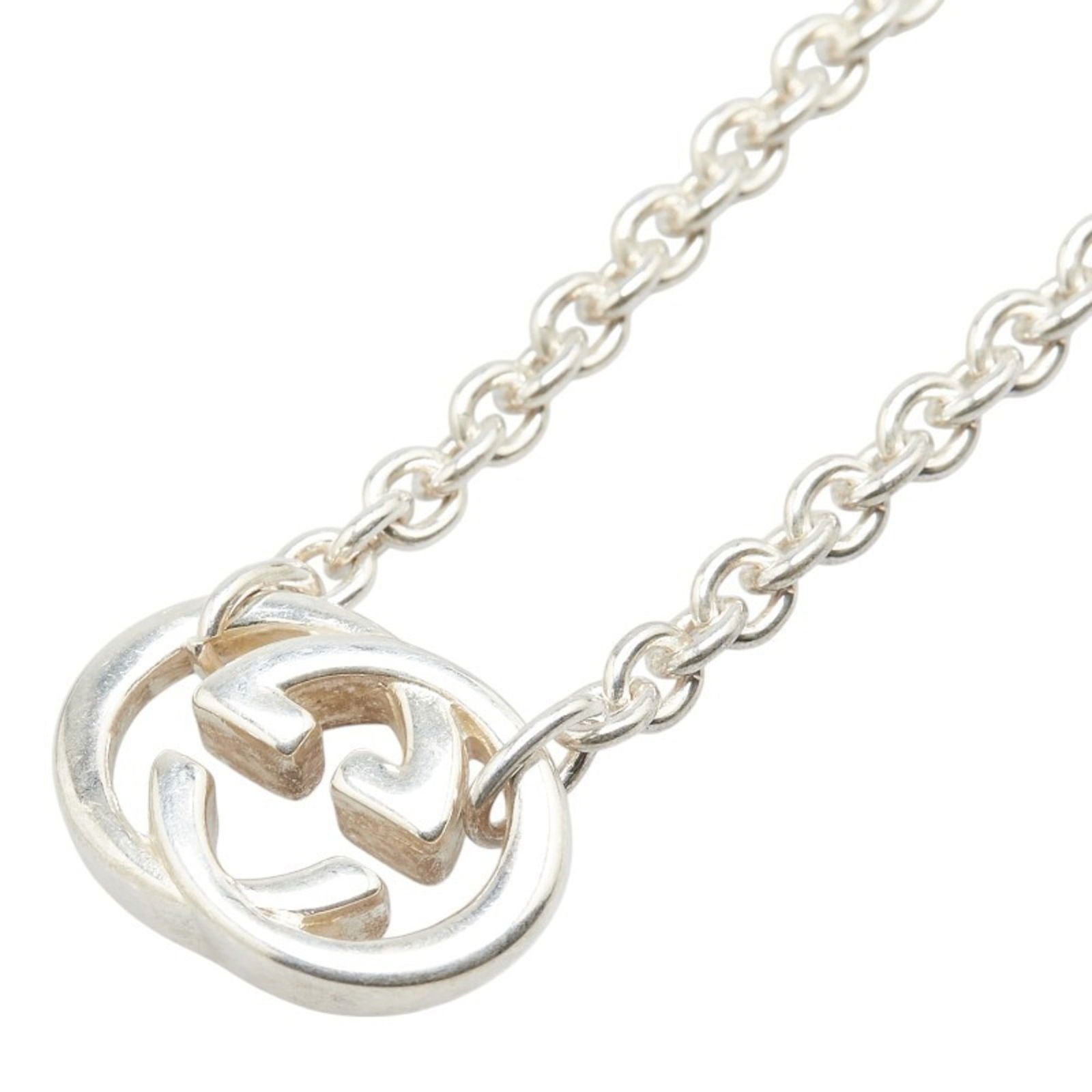 GUCCI Interlocking G Chain Necklace 190489 J8400 8106 SV925 Silver Women's: GUCCI Interlocking G Chain Necklace 190489 J8400 8106 SV925 Silver Women's This listing features GUCCI Interlocking G Chain Necklace 190489 J8400 8106 SV925 Silver Women's. Item specifics are