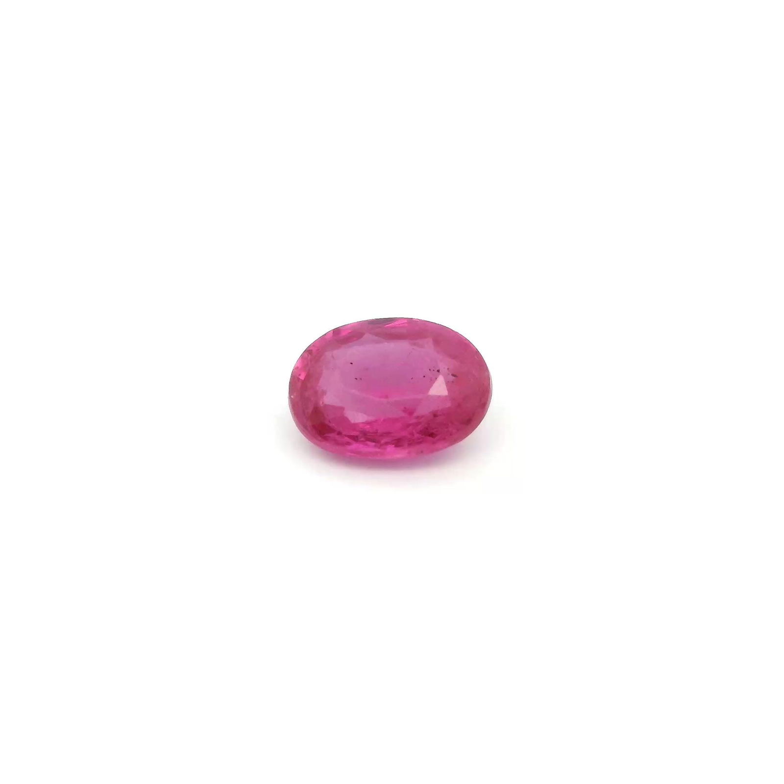 Loose Ruby Gemstone - GSI Oval 1.07ct Red SI (1 of 1)