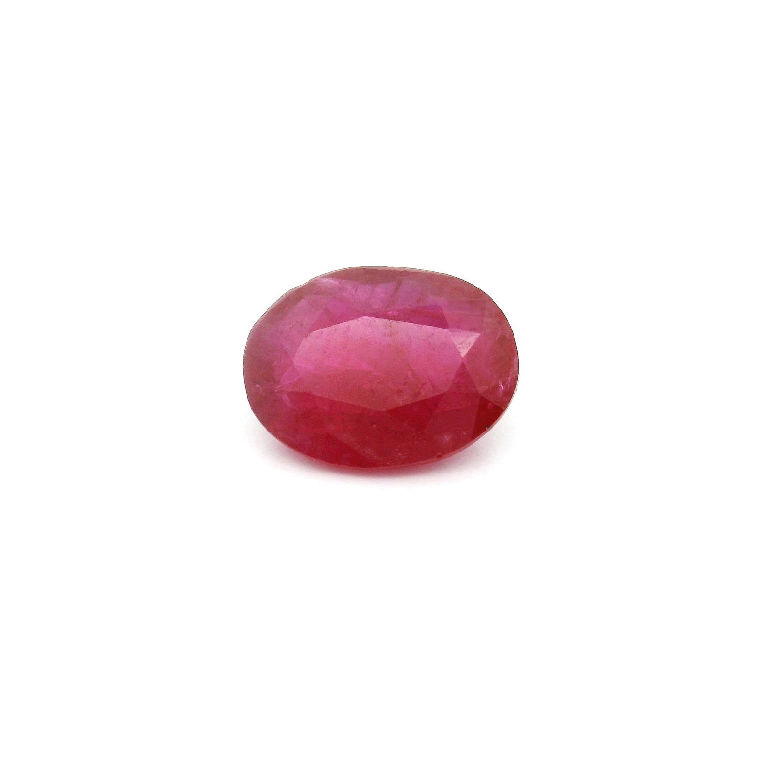 Loose Ruby Gemstone - GSI Oval 1.97ct Red MI (1 of 1)