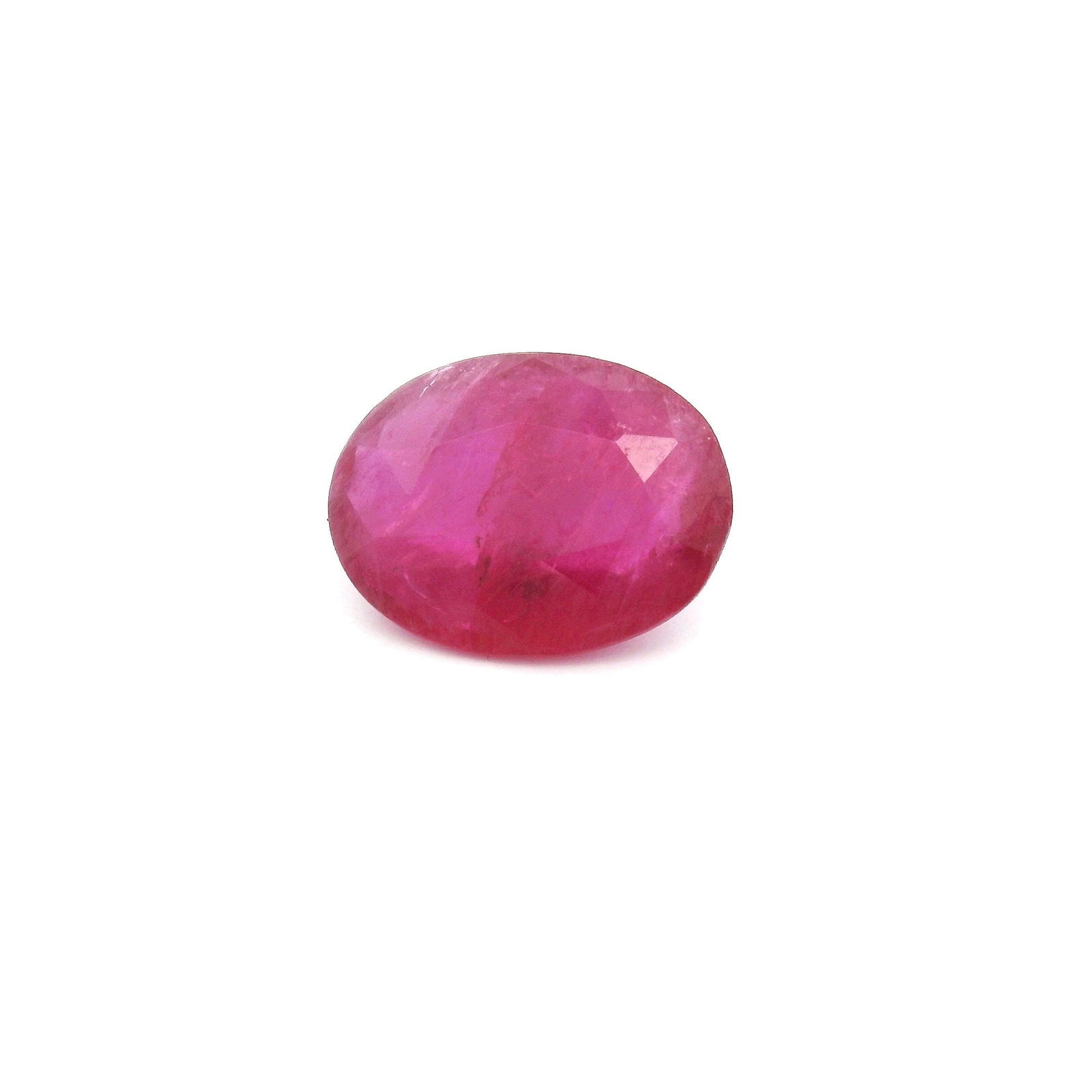 Loose Ruby Gemstone - GSI Oval 1.88ct Red MI (1 of 1)